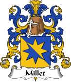 Coat of Arms from France for Millet