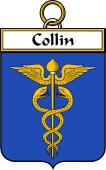 French Coat of Arms Badge for Collin