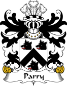 Welsh Coat of Arms for Parry (of Basinwerk, Flint)