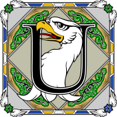 Eagle Alphabet U