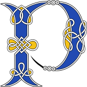 Celtic Letter P