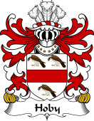 Welsh Coat of Arms for Hoby (of Radnor, Powys)