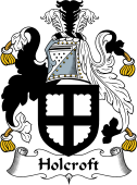 English Coat of Arms for the family Holcroft