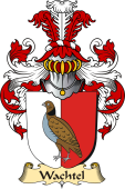 v.23 Coat of Family Arms from Germany for Wachtel