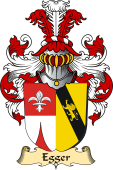 v.23 Coat of Family Arms from Germany for Egger