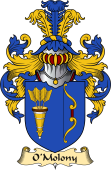 Irish Family Coat of Arms (v.23) for O'Molony or Mullowney