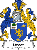 Irish Coat of Arms for Greer