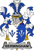 Irish Coat of Arms for Bermingham