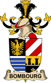 Republic of Austria Coat of Arms for Bombourg