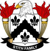 Coat of arms used by the Stith family in the United States of America