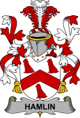 Irish Coat of Arms for Hamlin or O'Hamlin