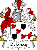 Irish Coat of Arms for Delahay