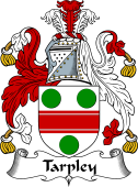 English Coat of Arms for the family Tarpley