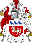 Irish Coat of Arms for O'Halloran