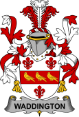 Irish Coat of Arms for Waddington