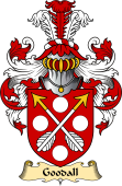 English Coat of Arms (v.23) for the family Goodall