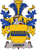 Swedish Coat of Arms for Anrep