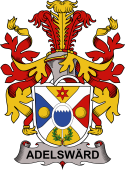 Swedish Coat of Arms for Adelswärd