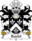 Welsh Coat of Arms for Bodfel (of Caernarfonshire)