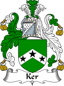 Irish Coat of Arms for Ker