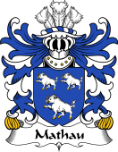 Welsh Coat of Arms for Mathau (or Mathew, GOCH)