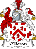 Irish Coat of Arms for O'Boran or Borran