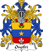 Italian Coat of Arms for Onofri