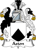 English Coat of Arms for the family Aston