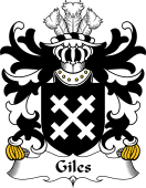 Welsh Coat of Arms for Giles (Glamorgan-formerly Juel or Joel)