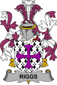 Irish Coat of Arms for Riggs