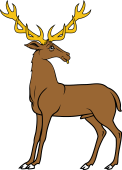 Stag Statant Reguardant