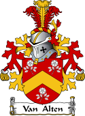 Dutch Coat of Arms for Van Alten