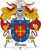 Spanish Coat of Arms for Rivas or Ribas I