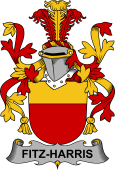 Irish Coat of Arms for Fitz-Harris