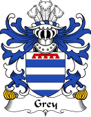 Welsh Coat of Arms for Grey (of Ruthin-lords of Dyffryn Clwyd)