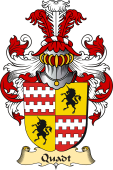 v.23 Coat of Family Arms from Germany for Quadt