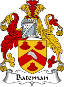 Irish Coat of Arms for Bateman