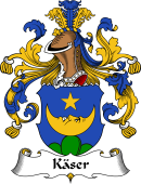 German Wappen Coat of Arms for Käser