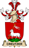 Republic of Austria Coat of Arms for Creutzer