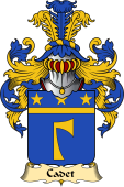 French Family Coat of Arms (v.23) for Cadet