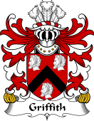 Welsh Coat of Arms for Griffith (of Penrhyn, descended from Gwilym )