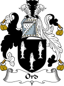 English Coat of Arms for the family Ord