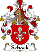 German Wappen Coat of Arms for Schack