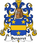 Coat of Arms from France for Bergeret