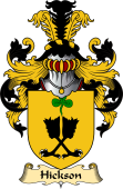 Irish Family Coat of Arms (v.23) for Hickson