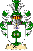 Scottish Family Coat of Arms (v.23) for Watt