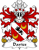 Welsh Coat of Arms for Davies (of Chester)