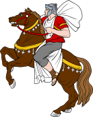 Knight on Horseback 26 (Roman)