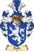 Irish Family Coat of Arms (v.23) for Balle