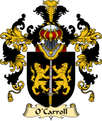 Irish Family Coat of Arms (v.25a) O'Carroll